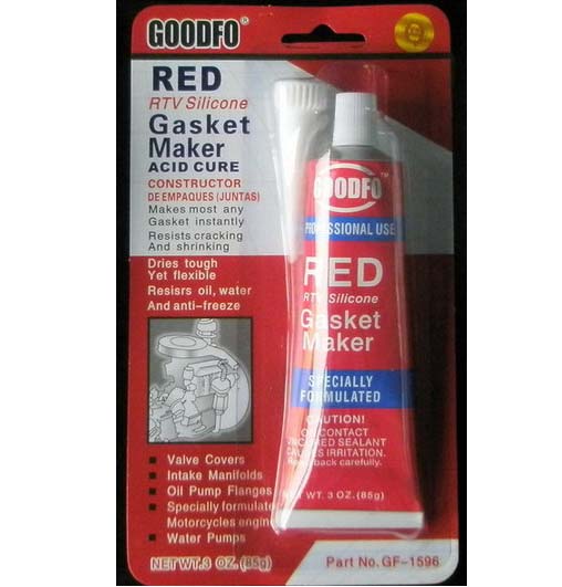 RTV silicone gasket maker Red