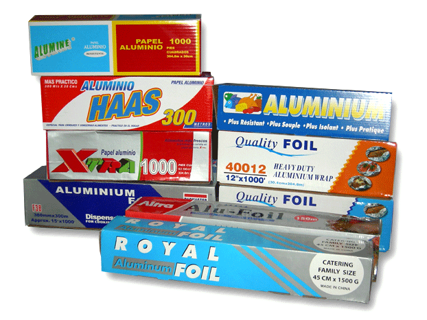 Aluminium foil roll