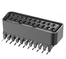 SCART 21/42-Hole outlet