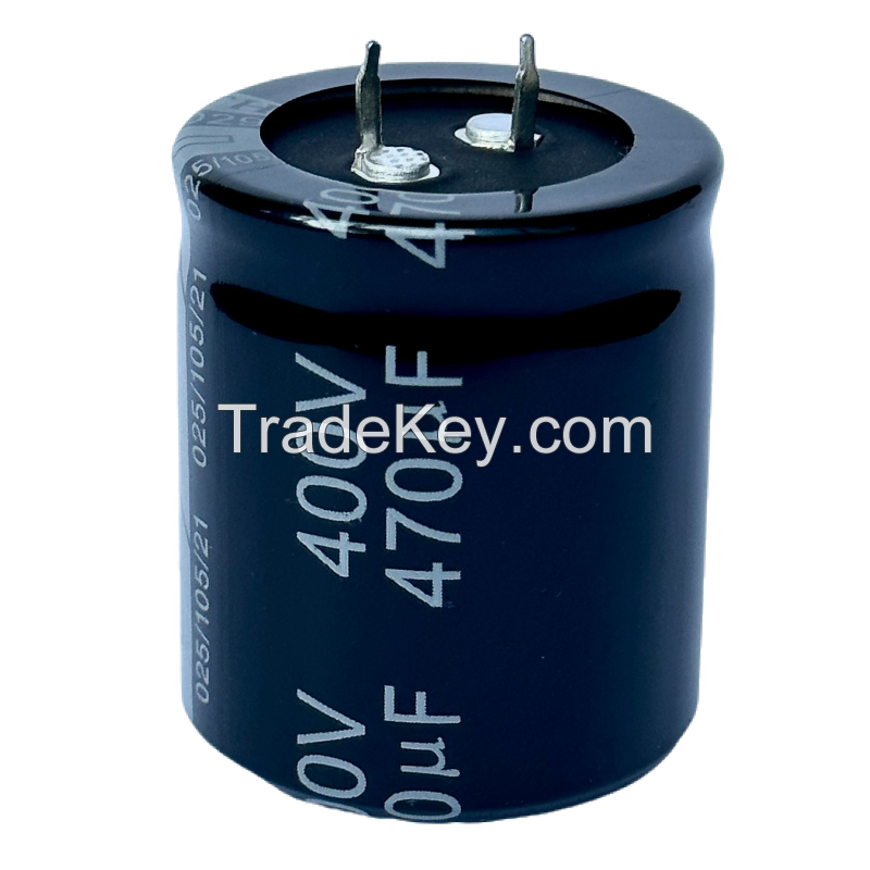 400v470uF fillet welding pin type aluminum electrolytic capacitor CD294 high ripple