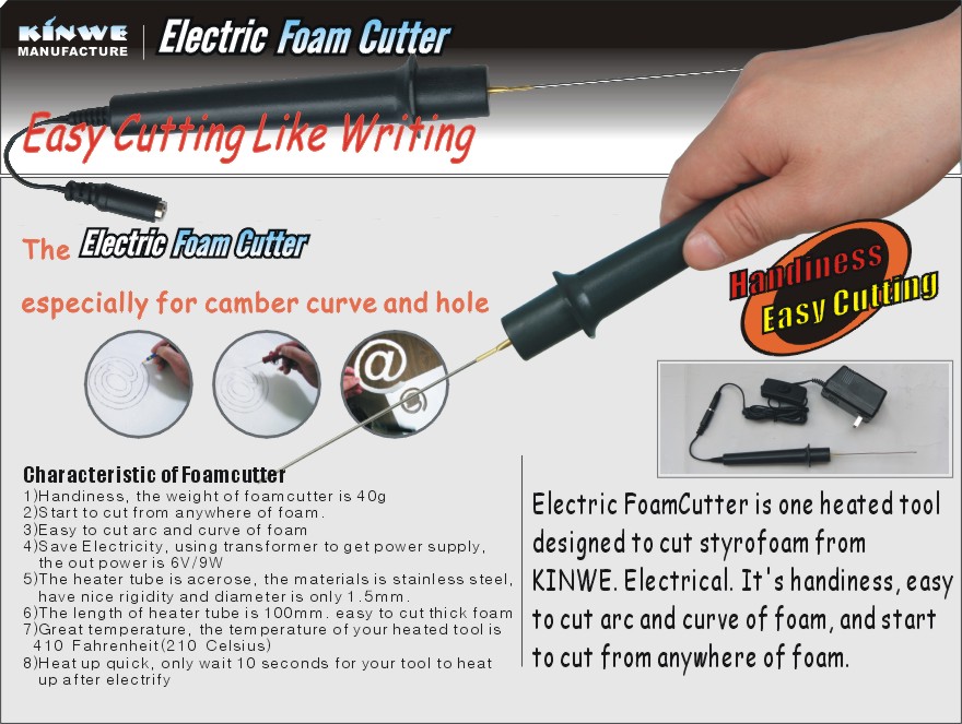The Electric Foam Cutter/ Styro foam cutter