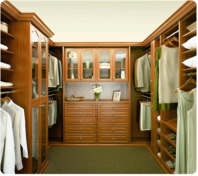 integrated wardrobe