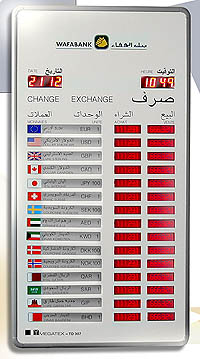 Exchange Rate Display