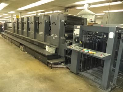 For sale Used Heidelberg SM 102V , SM 74  offset printing machine