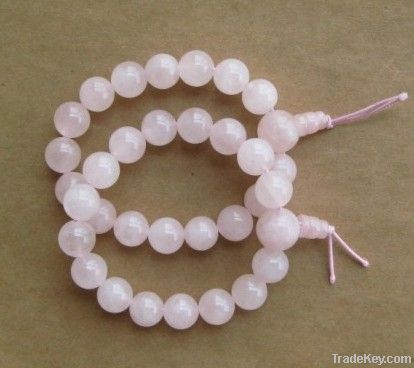 Rose quartz power healing bracelets