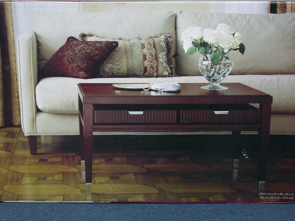 WOODEN COFFEE TABLE