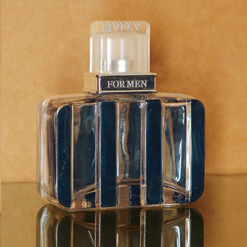 glass cosmetic bottle