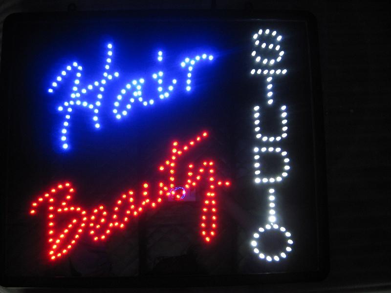 Hair Beauty LED Sign