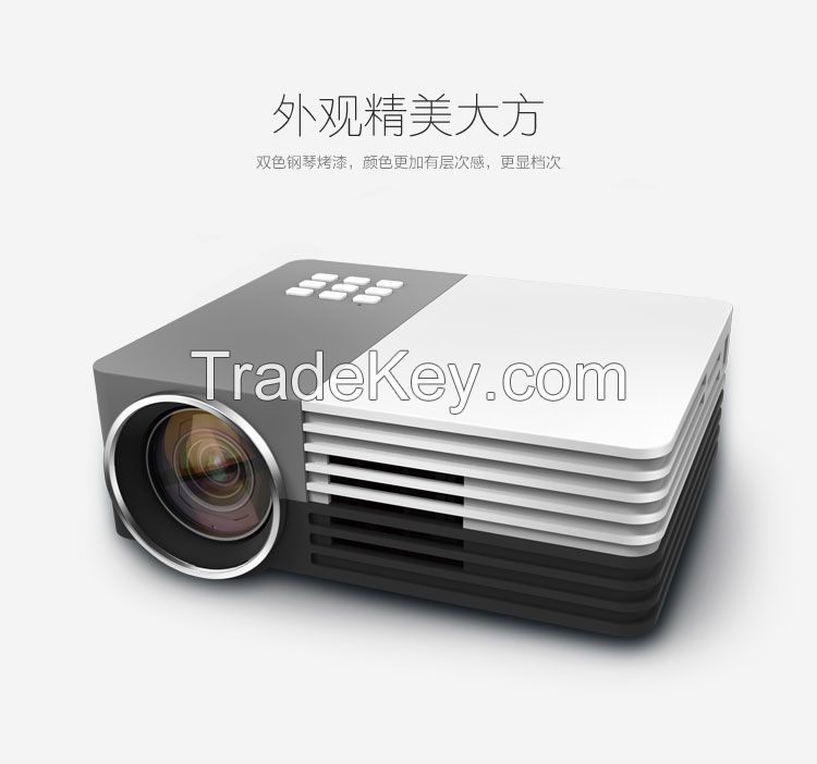 LED PROJECTOR, HDMI ,MICRO USB , CONNECT WITH ANDROID CELLPHONES, POWERED BY MOBILE BANK