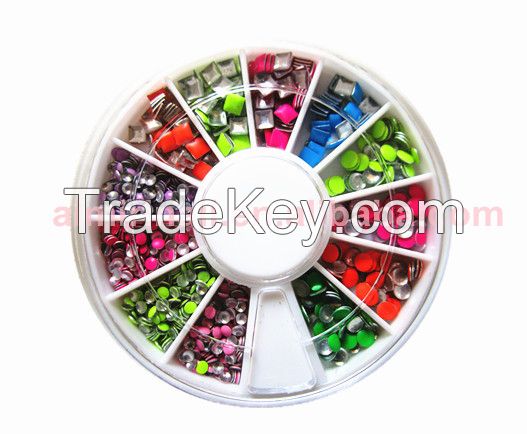 3d Nail Art Decoration Nail Metal Studs Nail Metal Accessories