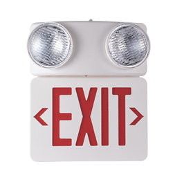 LED EXIT SIGN  WITH BATTERY BACKUP