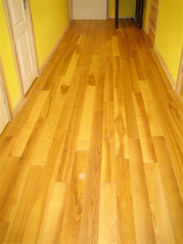 Solid wood flooring