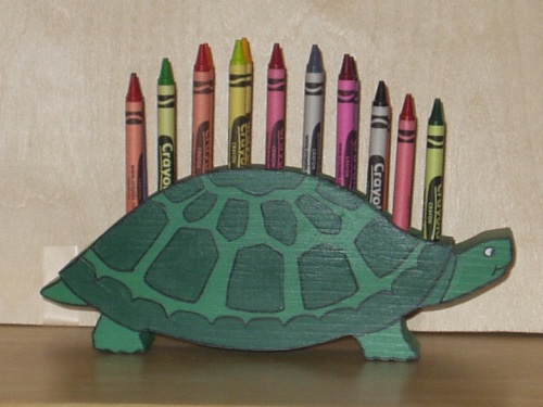 Turtle Crayon Holder