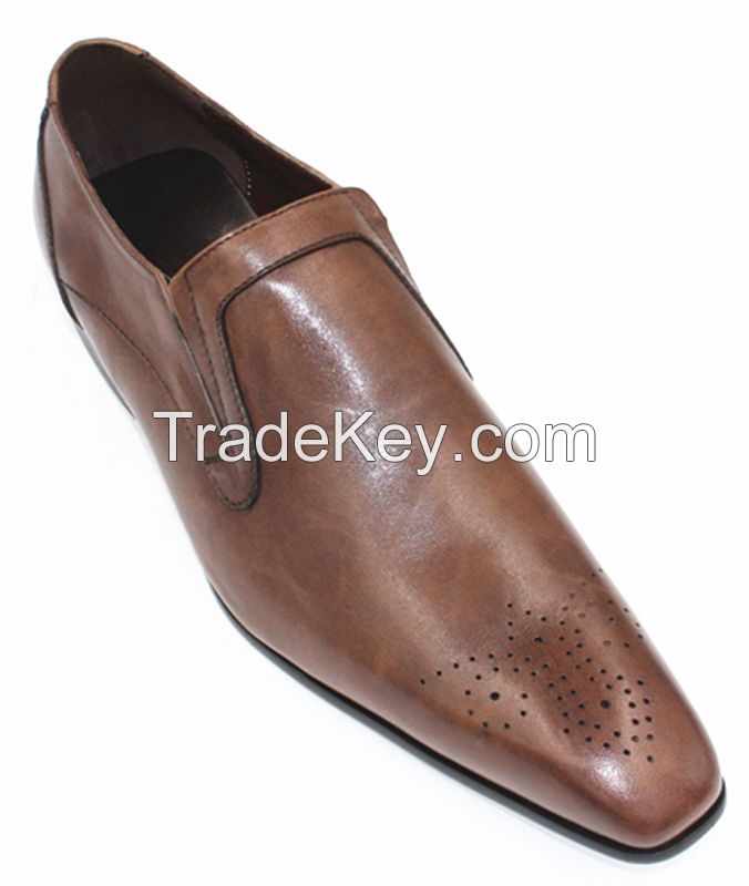 2015 alibaba china leather shoes men