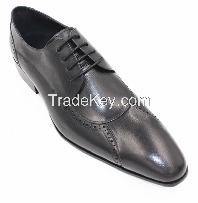 2015 alibaba china leather shoes men