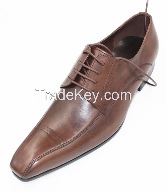 2015 alibaba china leather shoes men