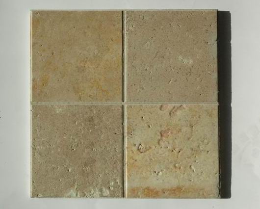 Travertine Tiles Composite with ceramic tiles