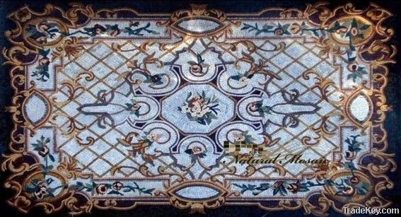 Marble mosaic for floor