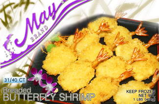 Breaded Butterfly Shrimp