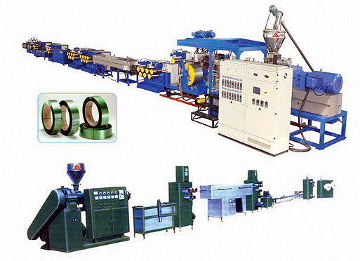 PET PP strap band production line