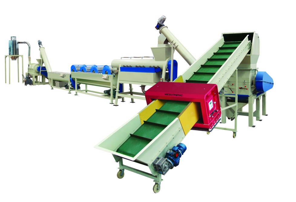 PE, PP film recycling and washing line