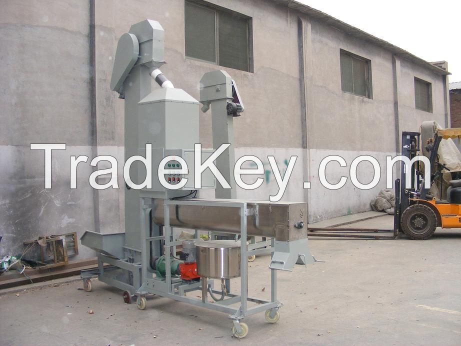 Seed coating machine