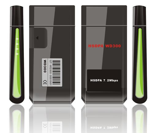USB HSDPA Modem 7.2Mbps 3.5G UMTS Modem