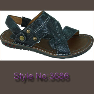 leather sandal