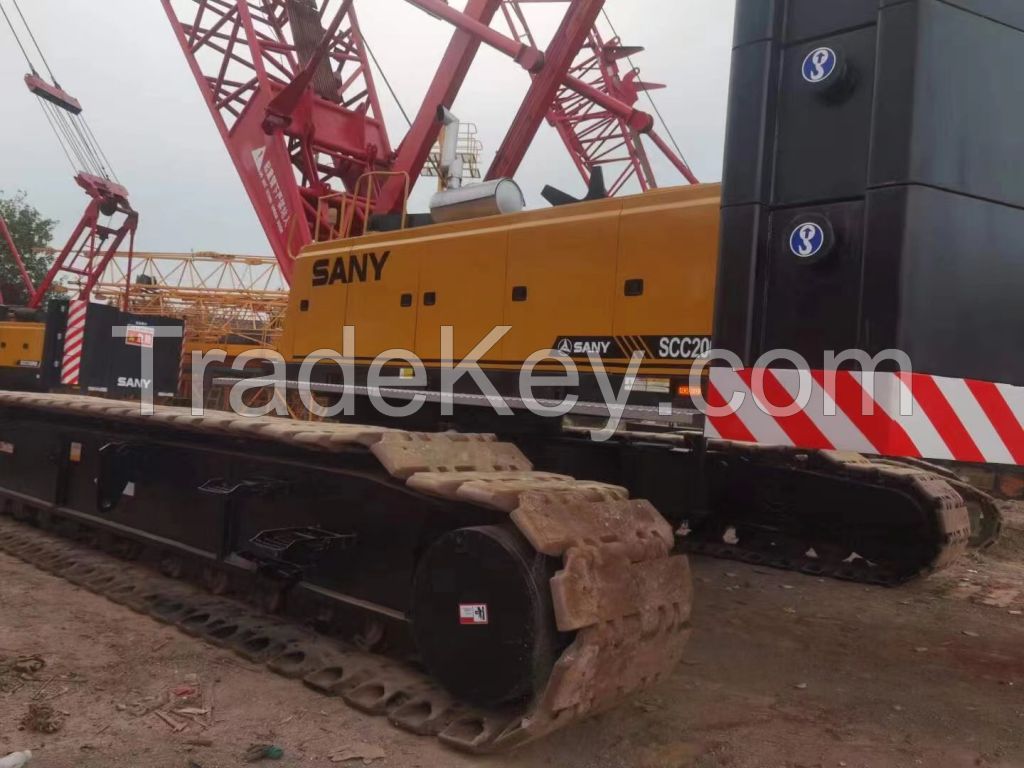 Used Crawler crane  SANY   55T/60T/100T/200T/800T  SCC550E SCC600A SCC750HD SCC1000A