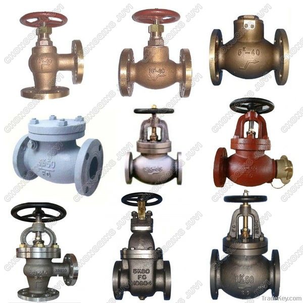 marine gate valve JIS standard