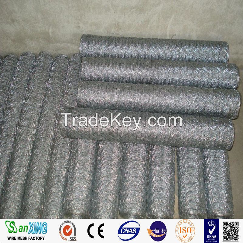 anping Manufacturer Galvanized/PVC coated Hexagonal Wire Mesh /Livestock Wire Netting