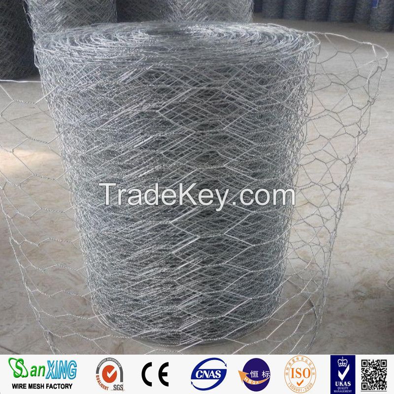 anping Manufacturer Galvanized/PVC coated Hexagonal Wire Mesh /Livestock Wire Netting