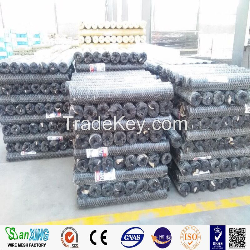 anping Manufacturer Galvanized/PVC coated Hexagonal Wire Mesh /Livestock Wire Netting