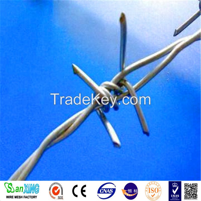 China Suppliers High Quality Cheap Double Strand Common Twisted Barbed Wire Fence