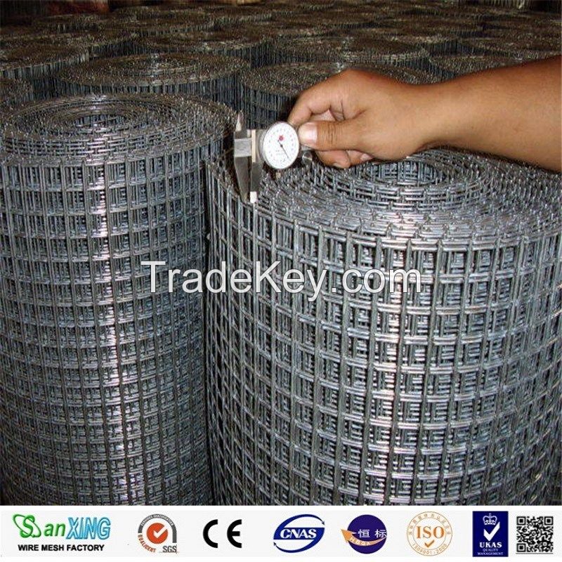 3*3 Galvanized Concrete reinforcement welded wire mesh/welded wire mesh from Anping SANXING FACTORY