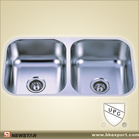 kitchen sink, 304 steel sink, undermount double sink.