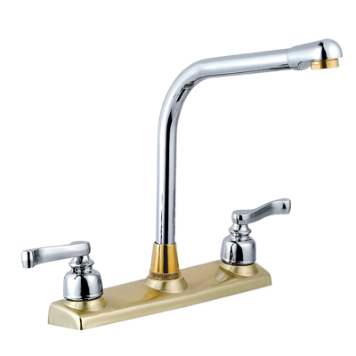 double handle 8-inch kitchen/sink faucet/mixer/tap
