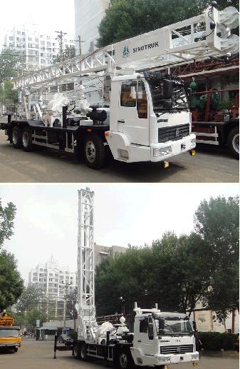 600meter truck mounted water well drilling rig
