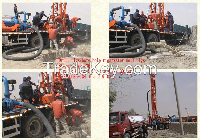 The perfect truck mounted water well drilling rigs 400meter BZC400