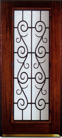 iron door panel