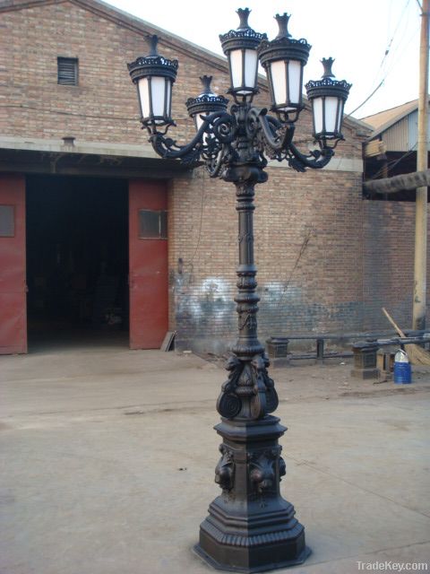 cast iron lamp