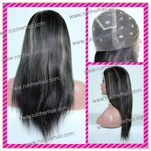 Indian Remy Full Lace Wigs