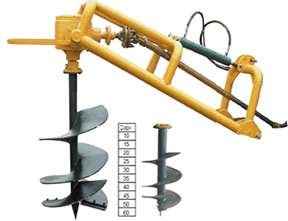 Drill soil auger