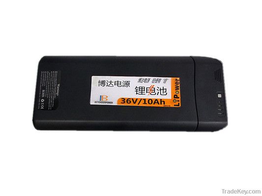 36V 9Ah li-polymer battery for e-bike(rear carrier type)