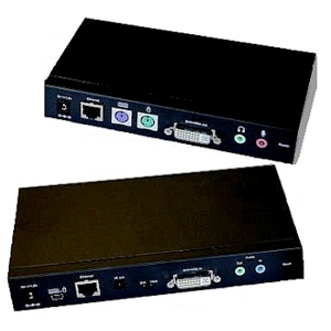 VGA/DVI/Audio/RS232 extender over IP