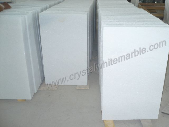 Vietnam crystal white marble