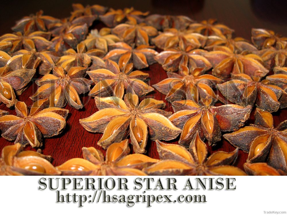 Superior star aniseed (superior star anise)