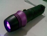 Subminiature Ultraviolet Flashlight