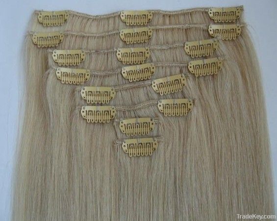 synthetic clip in hair extensions