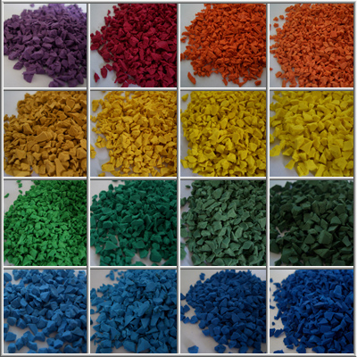 EPDM synthetic rubber granules
